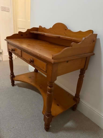 Photo of free Pine Desk/dressing table (Crookes S10) #3