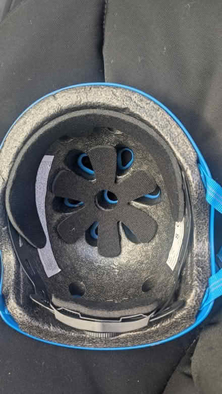 Photo of free Kids blue bike helmet (Urmston M41) #2