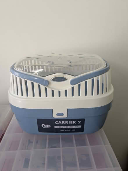 Photo of free Small pet carrier (Haslucks Green B90) #1