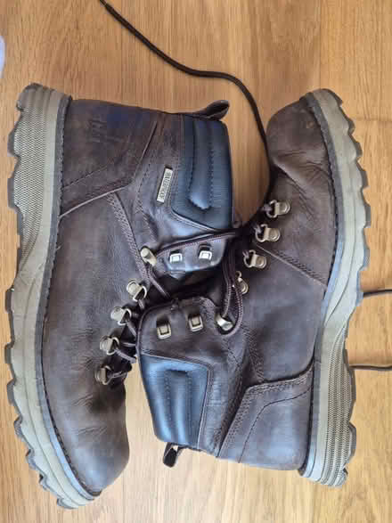 Photo of free Waterproof Brown CAT Boots - UK 9 (W3 7DY) #2