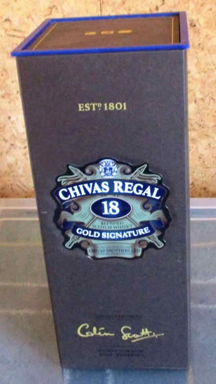 Photo of free Chivas Regal Empty Bottle and Box (Odd Down BA2) #1