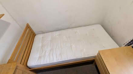 Photo of free Single wooden bed (Rusholme M14) #1