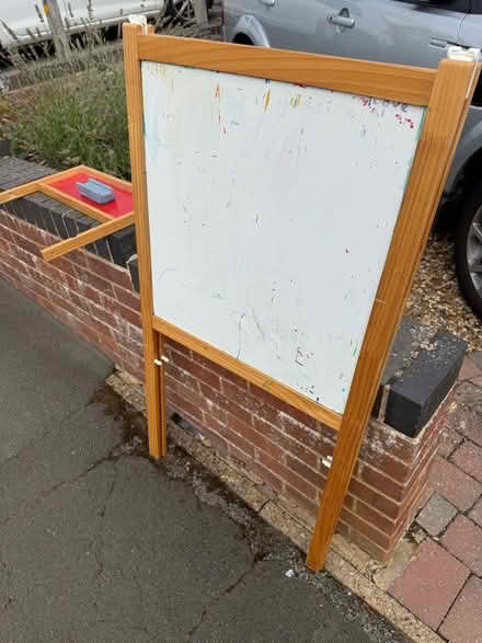 Photo of free Black/white board easel (Horspath OX33) #1