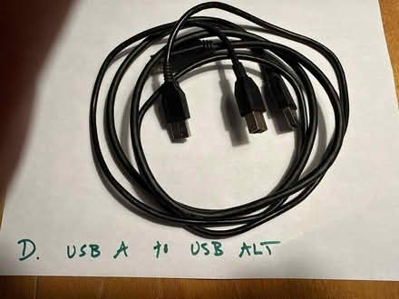 Photo of free Cords for electronics (10025) #3