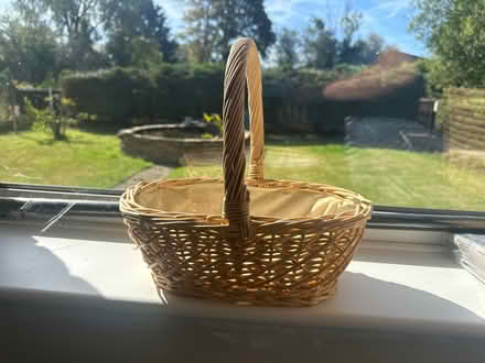 Photo of free Wicker basket (Alfreton DE55) #1