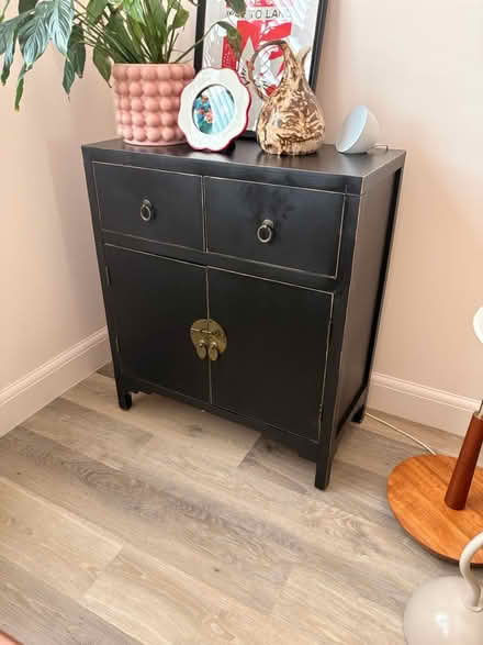 Photo of free Small black cabinet (GU23) #1