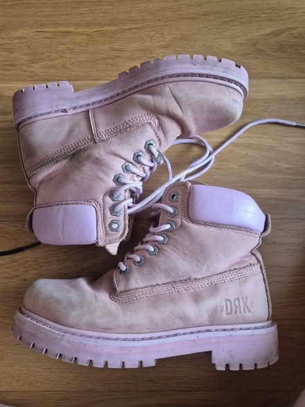 Photo of free Pink Leather DRK Boots - UK size 4 (W3 7DY) #1