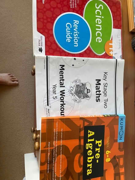 Photo of free Three school workbooks (Colehill BH21) #1
