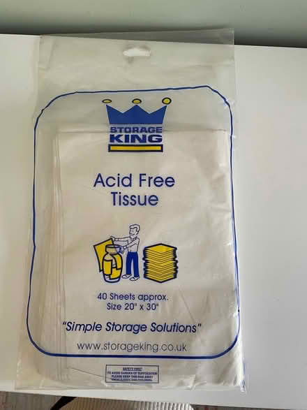 Photo of free 40 sheets Acid Free Tissue (Liverpool L25) #1
