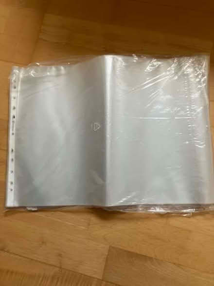 Photo of free A3 plastic sleeves (Verwood BH31) #1