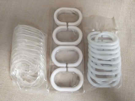 Photo of free Shower curtain rings - unused (Drum Brae EH4) #1