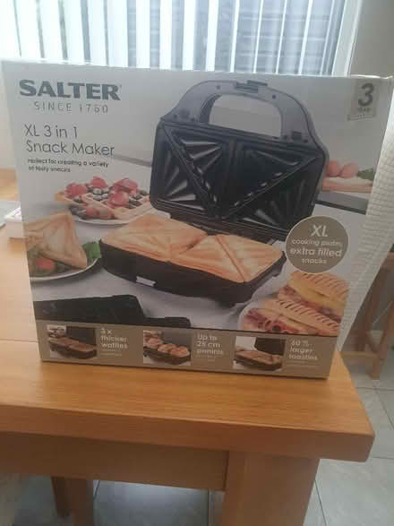 Photo of free Salter Sandwich Maker (Elstow MK42) #1