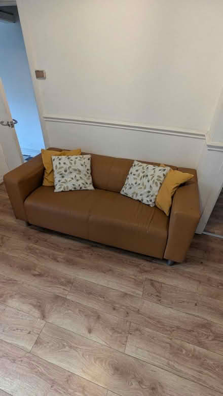 Photo of free Sofa with pillows (Rusholme M14) #2