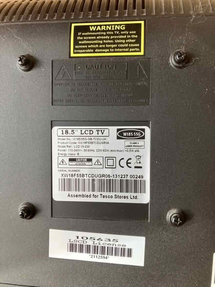 Photo of free lcd tv (Popley RG24) #2