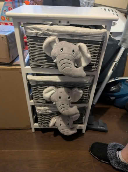Photo of free 3 drawer baby storage unit (Speke L24) #1