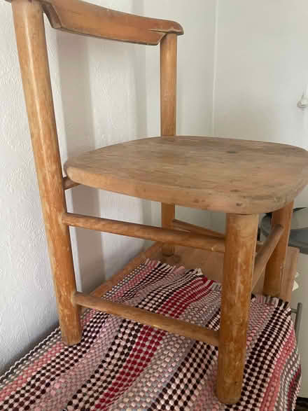 Photo of free Child’s wooden chair (Harringay N4) #1