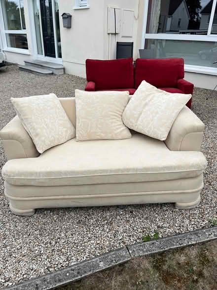 Photo of free Beige Couch (Cabinteely, Dublin) #1