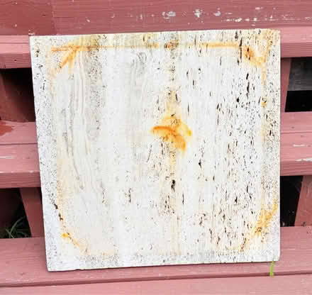 Photo of free Fire pit with marble slab cover (El Granada) #2