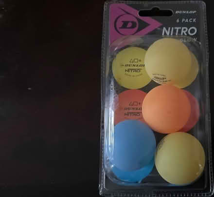 Photo of free Dunlop nitro glow ping pong balls (Sale M33) #1