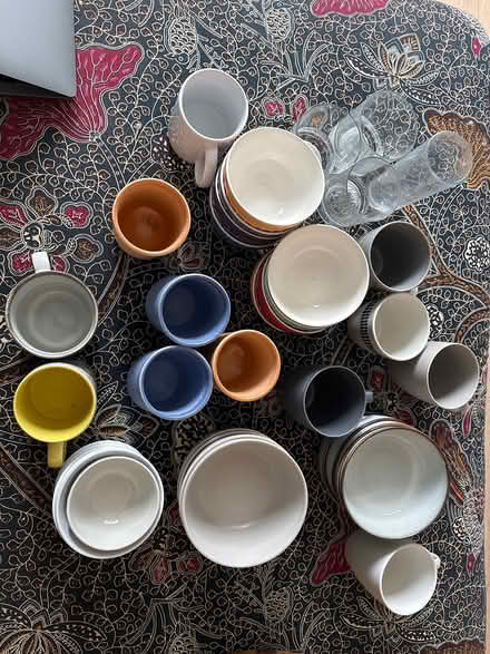 Photo of free Bowls, mugs, glasses (Maitland Court W2) #1