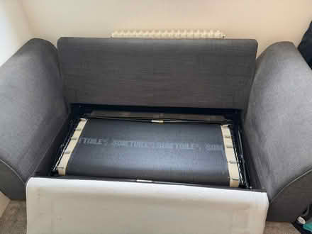Photo of free Two seater sofa bed (Walthamstow E17) #2