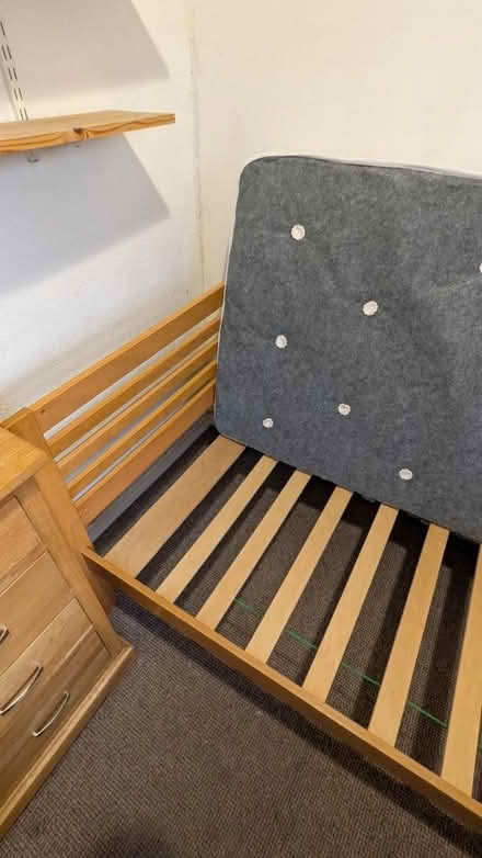 Photo of free Single wooden bed (Rusholme M14) #2