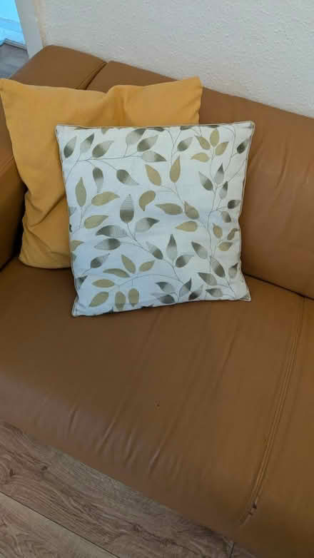 Photo of free Sofa with pillows (Rusholme M14) #3