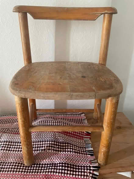 Photo of free Child’s wooden chair (Harringay N4) #2