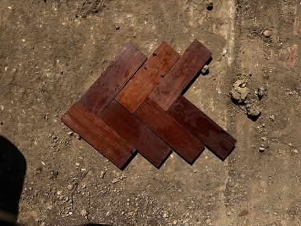 Photo of free Hardwood parquet flooring (Kirdford West Sussex) #1
