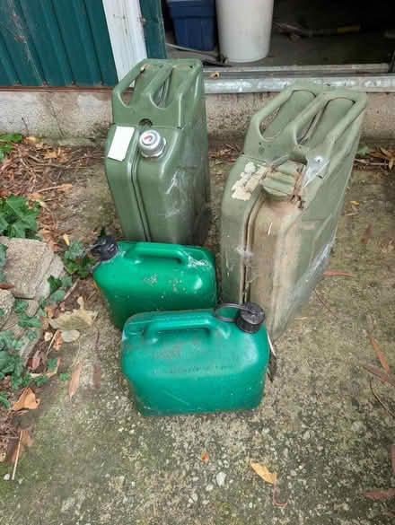 Photo of free Jerry cans petrol/diesel (Levenshulme M19) #1