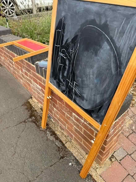 Photo of free Black/white board easel (Horspath OX33) #2