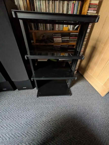 Photo of free Glass Stereo Cabinet (Runcorn WA7) #1