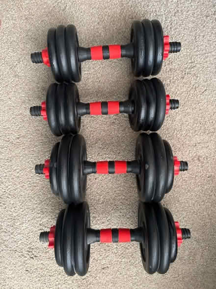 Photo of free Adjustable free weights (Nursery Hollow, Ilkeston) #1