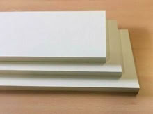 Photo of White melamine /MDF board (Willingdon Trees BN22) #1
