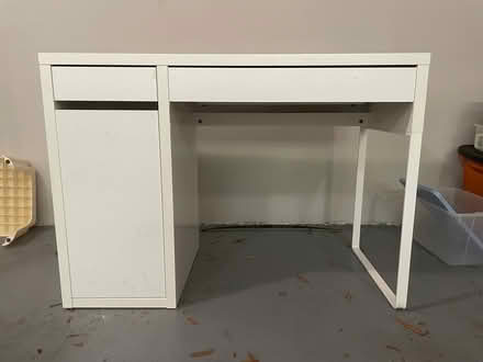 Photo of free IKEA MICKE desk (Downtown Silver Spring) #1