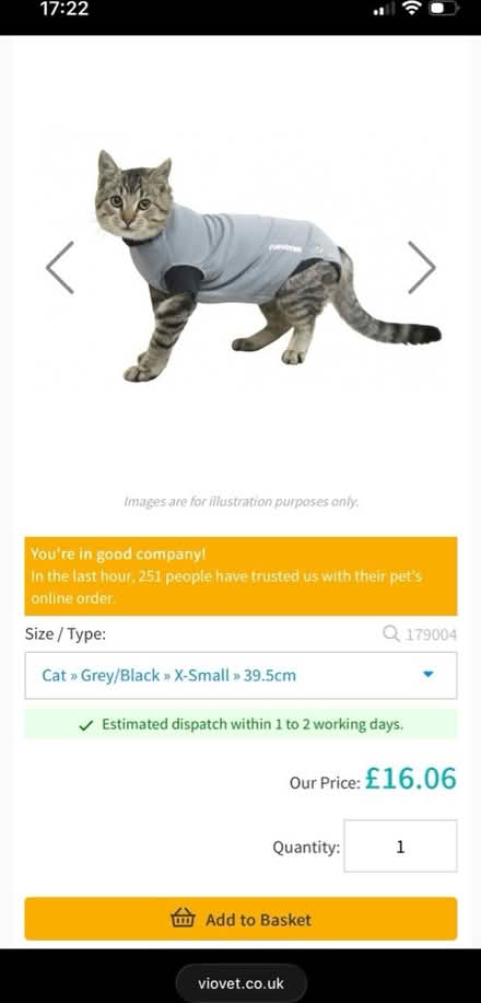 Photo of free Body Suit for Dogs & Cats (Clapton E5) #2