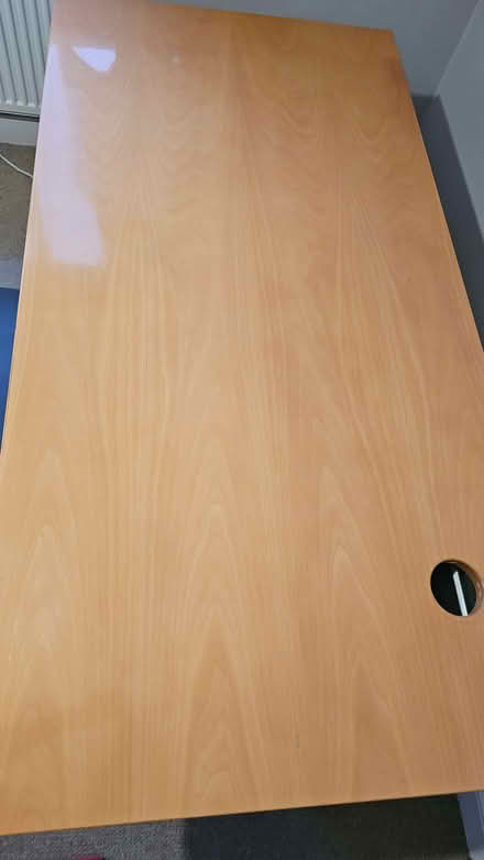 Photo of free Large office desk (160cm x 80cm) - height adjustable (Enfield EN2) #1