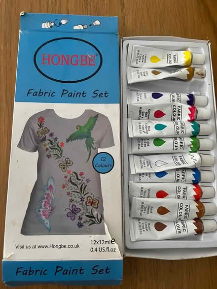 Photo of free Small fabric paints (Bidston CH43) #1