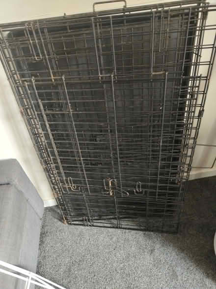 Photo of free Large dog crate (Bletchingley RH1) #2