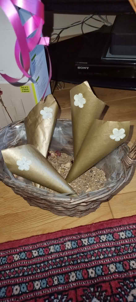Photo of free Wedding cones (South Tonbridge TN9) #1