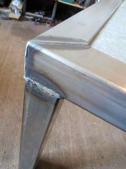 Photo of free Welded home-made metal table (Highbury N5) #3