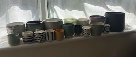 Photo of free Assorted decorative plant pots (DA15 Sidcup) #1