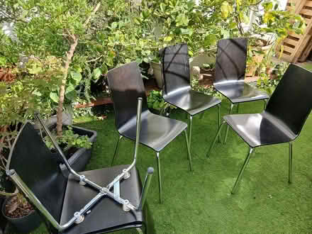 Photo of free 6 Matching Chairs (Long Rock TR20) #1