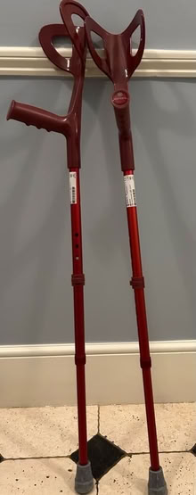 Photo of free Pair of adult crutches (Victoria SW1P) #2