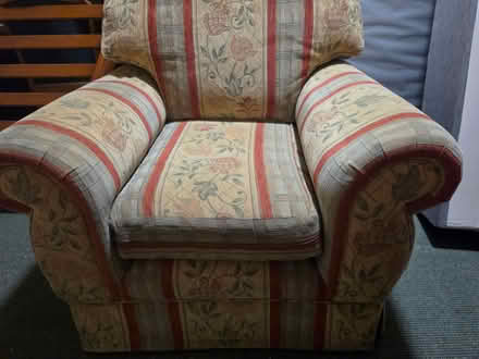 Photo of free Armchair and two seater couch (Bray) #2