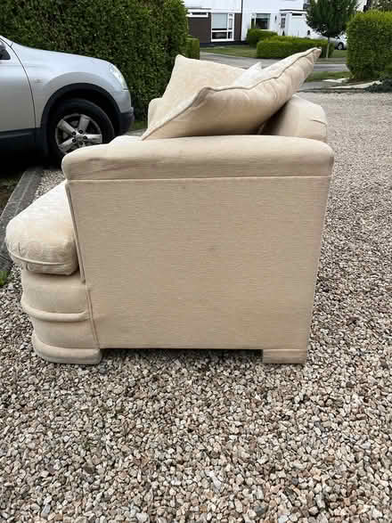 Photo of free Beige Couch (Cabinteely, Dublin) #2