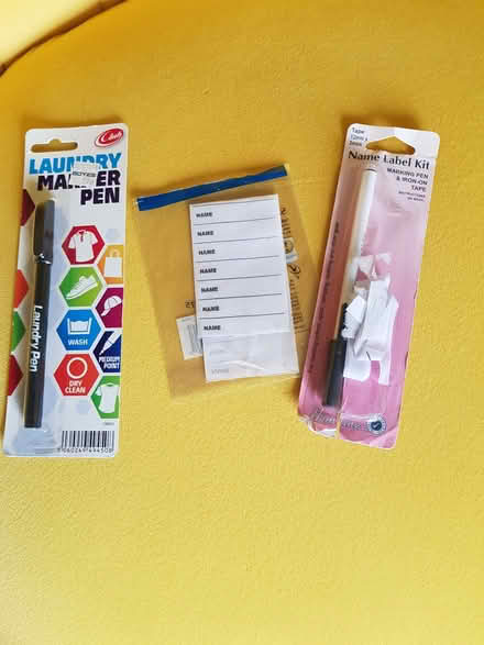 Photo of free Laundry markers & labels (Kendal LA9) #1