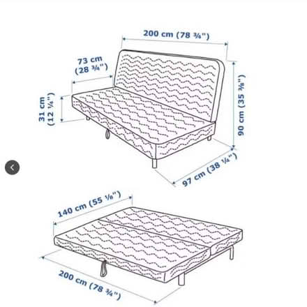 Photo of free My IKEA sofa bed, cover included (Kilburn NW6) #2