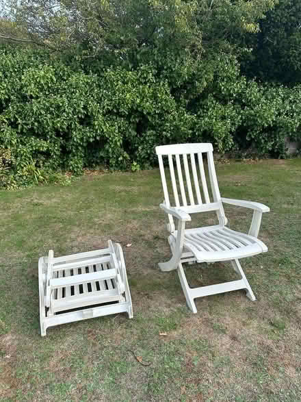 Photo of free Plastic Folding Chairs x 2 (Eastbourne BN21) #1