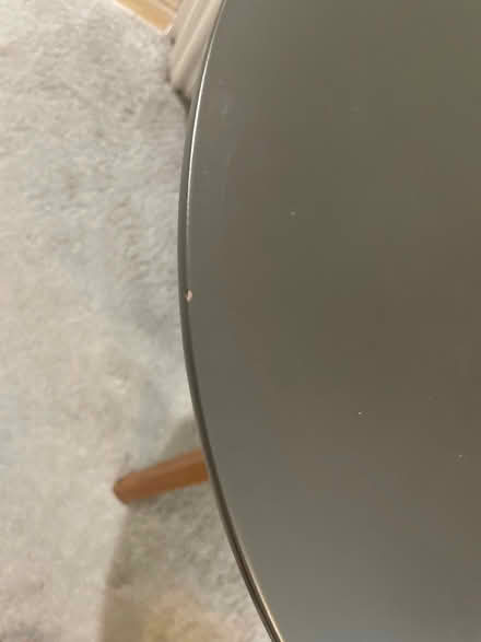 Photo of free Made.com Round Charcoal Side Table (Barnsley) #4